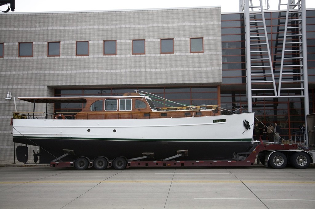 ’Angus’, built by the Burger Boat Company in 1939 now being returned to her former glory. - Burger © Nikki Nischke